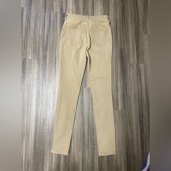 Free People Tan Denim Skinny Jeans Size W 28 R - Picture 2 of 8